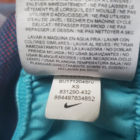 Nike Tempo Dri-Fit Running Shorts Women's Size Extra Small Red White Blue - Picture 10 of 14